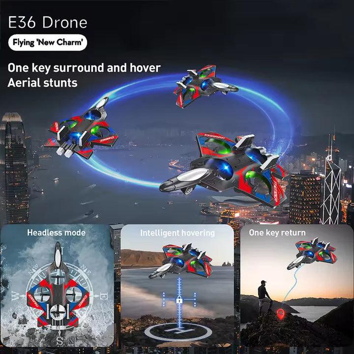 2.4GHz RC Thunder Fighter Jet Model | RC Combat Aircraft Drone | Premium Quality