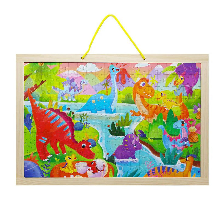2 in 1 Sketchpad & Puzzle Wooden Board