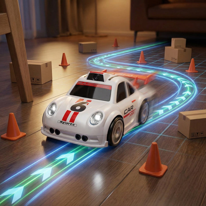 Mini RC Car Vehicle with Camera Remote & Induction Following Controlled Drift Car