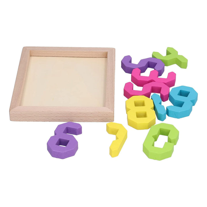 Wooden Numeral Mind Sharpening Puzzle For Kids