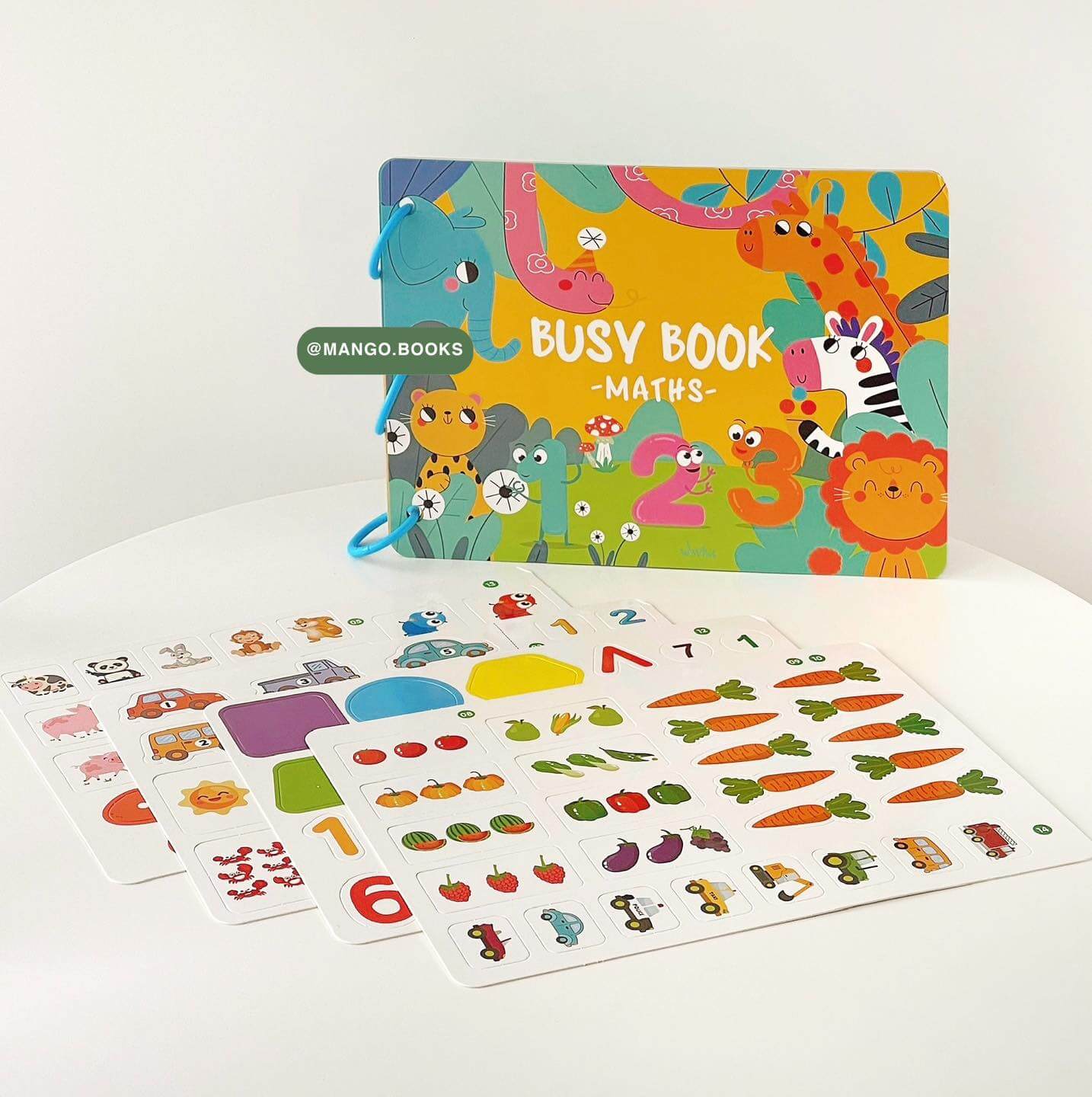 Montessori Busy Book for Kids | Preschool Educational Activity Book (Preschool | Math | Bundle)