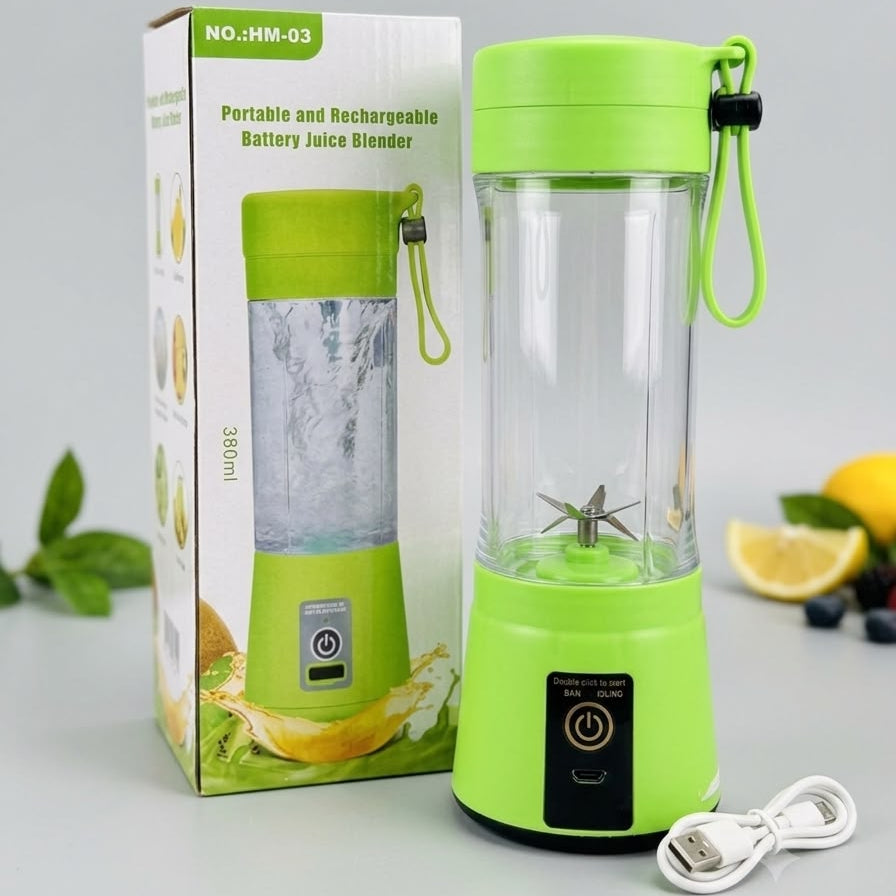 Portable Rechargeable Juice Blender (380ml)