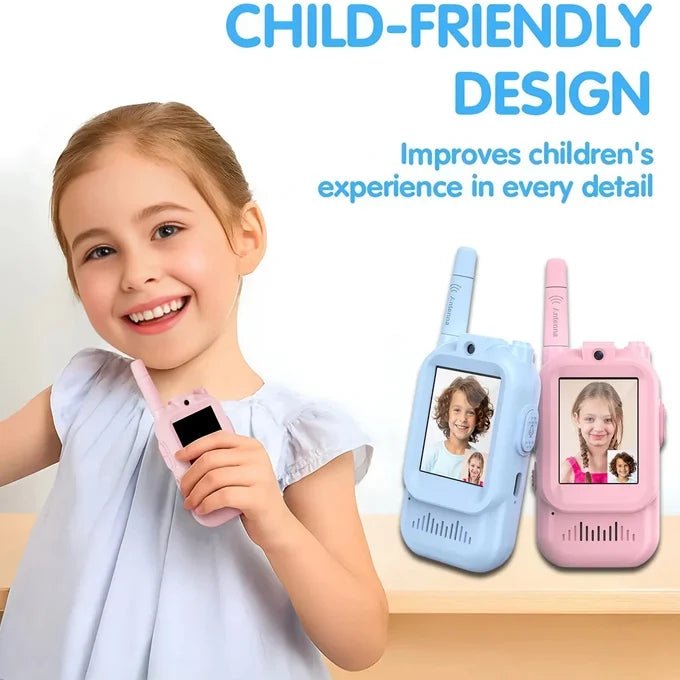 Kids Video Walkie Talkie – Talk, See &amp; Play!