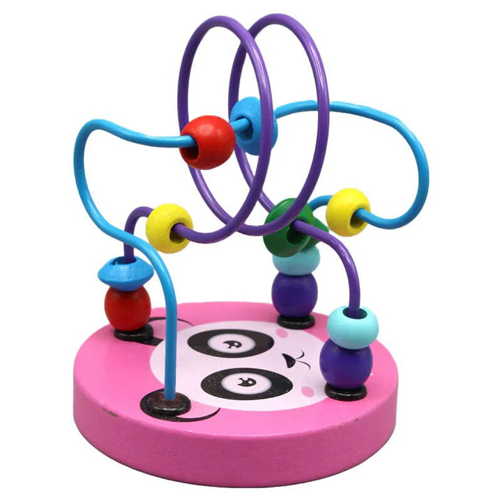 Wooden Spinning Mini Beads Maze Toy | Amusement with Learning